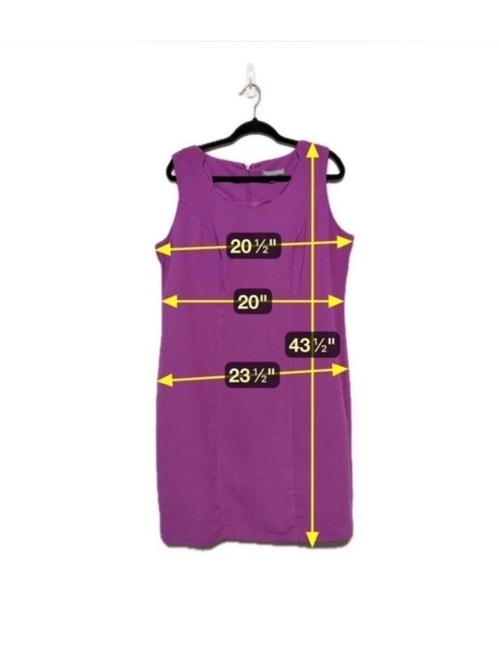 Jessica London purple dress with matching jacket size 16W new with tags. - Picture 5 of 7